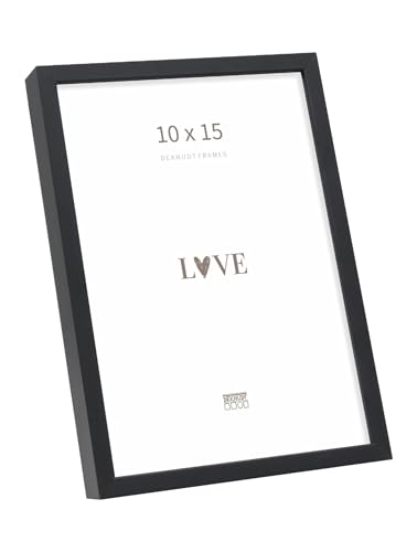 DEKNUDT Frames S029S2 Bilderrahmen zum Aufhängen oder Aufstellen in mattem Schwarz von Deknudt Frames
