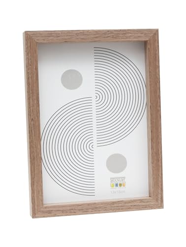 Deknudt Frames Bilderrahmen – Holz-Finish in brauner Farbe – schlicht – Holz FSC Mix – für Format 13 x 18 cm – zum Aufhängen oder Aufstellen Deknudt Frames Bilderrahmen – Holz-Finish in brauner Farbe – schlicht – Holz FSC Mix – für Format 13 x 18 cm – zum Aufhängen oder Aufstellen von DEKNUDT