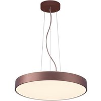 Led Pendelleuchte Menkar 800 in Braun 2x 47,5W 7800lm - brown - Deko-light von DEKO-LIGHT