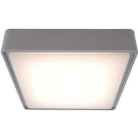 Deko-light - led Deckenaufbauleuchte Quadrata in Grau 10W 3000K - grey von DEKO-LIGHT