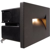 Led Wandeinbauleuchte Yvette i aus Aluguss in - black - Deko-light von DEKO-LIGHT