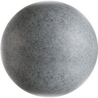 Deko-light - Leuchtkugel Granit in Grau 250mm E27 IP65 - Grau von DEKO-LIGHT