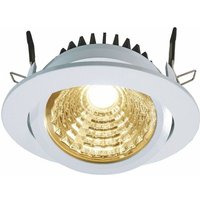 Deko-light - Modernes Kapego cob 95 Downlight schwenkbar Weiß - white von DEKO-LIGHT