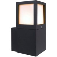 Deko-light - Wandaufbauleuchte Facado a in Anthrazit E27 IP54 - black von DEKO-LIGHT