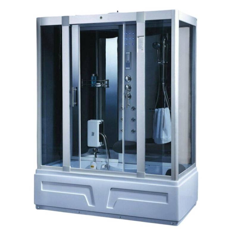 DEKO VERTRIEB BAYERN Dampfdusche XXL Luxus LED Dampfdusche inkl. Whirlpool Duschtempel Komplettdusche O von DEKO VERTRIEB BAYERN