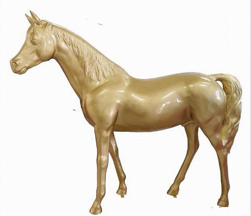 DEKO VERTRIEB BAYERN Gartenfigur XXL Premium Pferd lebensgross Gartendeko ca. 220 cm DEKO FIGUR von DEKO VERTRIEB BAYERN