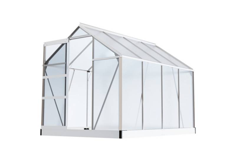 DEKO VERTRIEB BAYERN Gewächshaus Premium Alu Gewächshaus 250x190 cm Treibhaus Pflanzhaus von DEKO VERTRIEB BAYERN