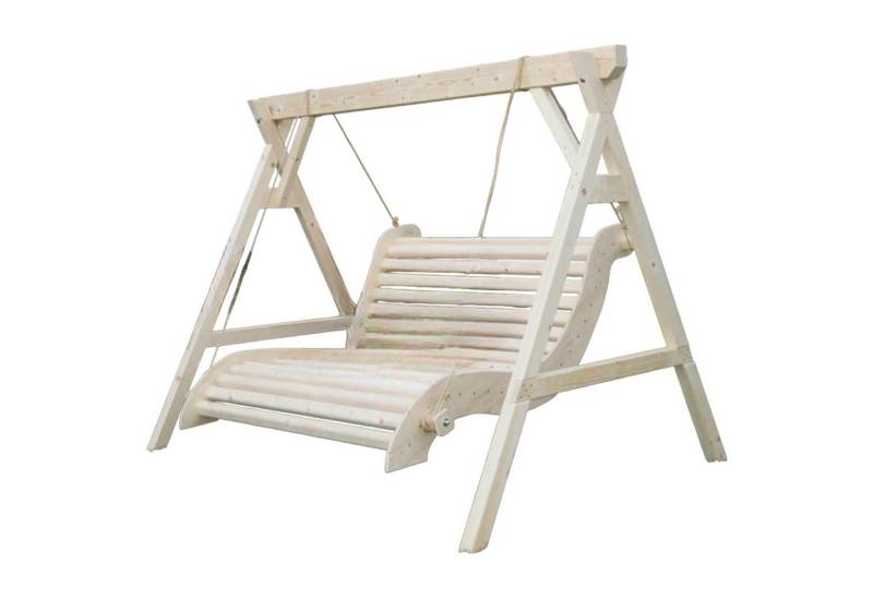 DEKO VERTRIEB BAYERN Hollywoodschaukel Luxus Premium Hollywoodschaukel Holz Massivholz Gartenmöbel Garten von DEKO VERTRIEB BAYERN