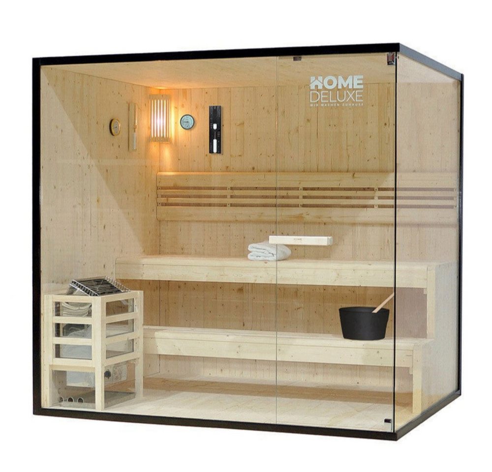 DEKO VERTRIEB BAYERN Sauna XXL Premium Traditionelle Sauna 200x150x190 SET inkl. 8 KW Saunaofen DEKO VERTRIEB BAYERN Sauna XXL Premium Traditionelle Sauna 200x150x190 SET inkl. 8 KW Saunaofen von DEKO VERTRIEB BAYERN