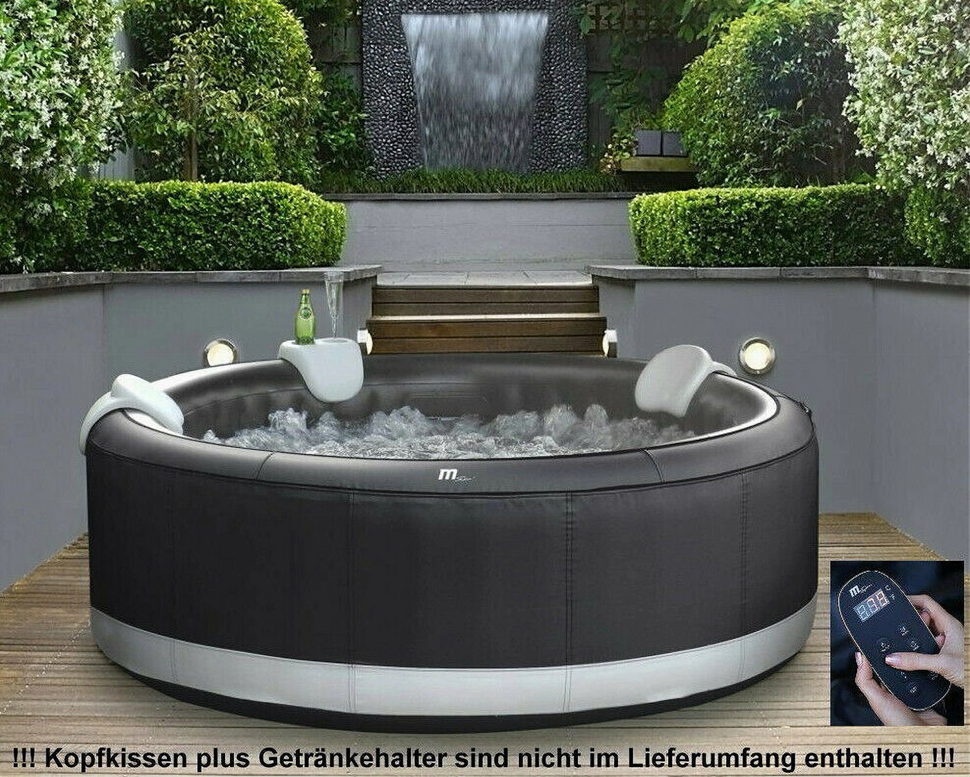 DEKO VERTRIEB BAYERN Whirlpool Luxus Premium MSPA-Whirlpool aufblasbarer Outdoor Pool Camaro 2024, (1-tlg) von DEKO VERTRIEB BAYERN