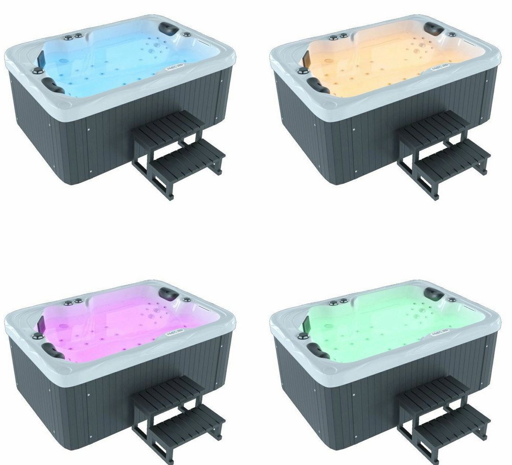 DEKO VERTRIEB BAYERN Whirlpool XXL Luxus SPA LED Whirlpool SET 190x135 cm Outdoor+Indoor Pool Ozon 2 DEKO VERTRIEB BAYERN Whirlpool XXL Luxus SPA LED Whirlpool SET 190x135 cm Outdoor+Indoor Pool Ozon 2 von DEKO VERTRIEB BAYERN
