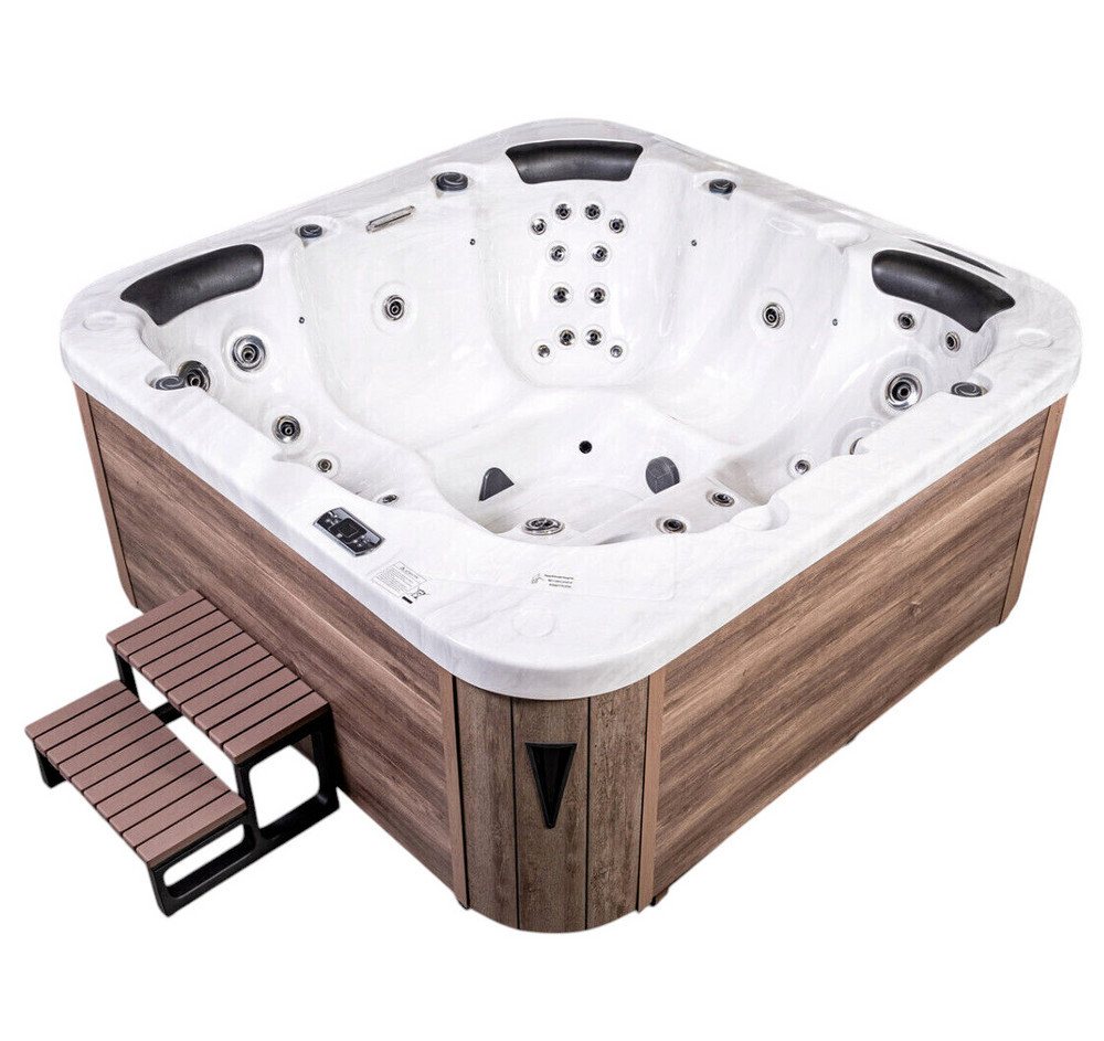 DEKO VERTRIEB BAYERN Whirlpool XXL Luxus SPA LED Whirlpool SET 215x215 Farblicht Outdoor+Indoor Pool DEKO VERTRIEB BAYERN Whirlpool XXL Luxus SPA LED Whirlpool SET 215x215 Farblicht Outdoor+Indoor Pool von DEKO VERTRIEB BAYERN