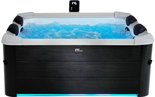 XXL Premium MSPA Whirlpool Outdoor Pool 160x160x65 cm UVC+OZON Oslo 2024 +APP von DEKO VERTRIEB BAYERN