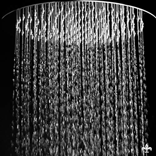 XXL Premium Rainshower Duschkopf Rund 40cm Regendusche V304rt Edelstahl von DEKO VERTRIEB BAYERN