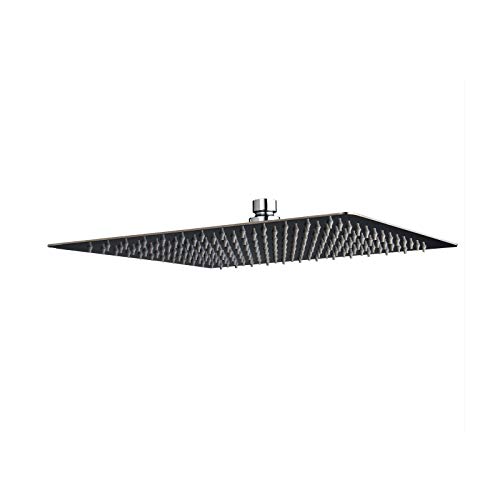 XXL Steinkirch Premium Duschkopf 40 x 40cm Regendusche V304c Edelstahl poliert von DEKO VERTRIEB BAYERN