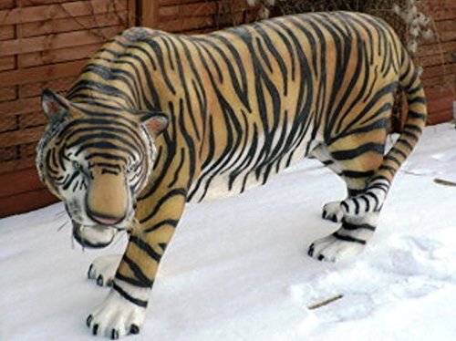 XXL Tiger LEBENSGROSS~LÖWE LEBENSGRÖSSE~Deluxe Gartendeko ca.175 cm~Gartendekoration~DEKO~Wow von DEKO VERTRIEB BAYERN