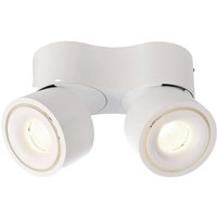 Gebraucht] Deko Light Deckenleuchte Aufbauleuchte Led Signalweiß Uni Ii Mini Dou Warmweiß B-Ware von DEKO