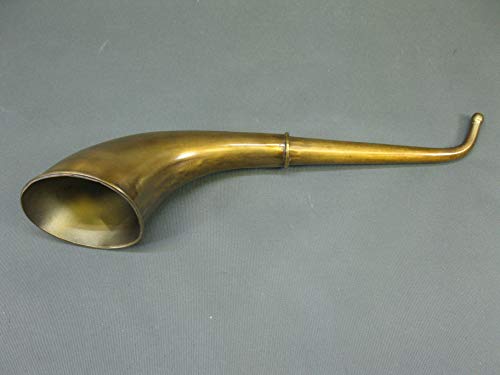 DEKOEMPIRE Messing Stethoskop Hörrohr Hearing Pipe Hörmaschine Hörverstärker 36 cm Antikstil von DEKOEMPIRE