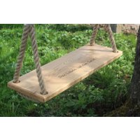 Personalisierte Schaukel von DEKOFAKTUR