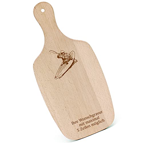 Schneidebrett Frühstücksbrettchen Gravur personalisiert - Kanu - mit Griff 330x150 Holzbrett Holz Küche Schneidbrett Schneidebrett Frühstücksbrettchen Gravur personalisiert - Kanu - mit Griff 330x150 Holzbrett Holz Küche Schneidbrett von DEKOLANDO