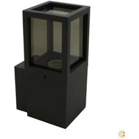 [NEUWERTIG] B-Ware Deko Light Außenwandlampe Wandbeleuchtung Facado Ii Grau Rauchgrau Ip65 E27 von DEKOLIGHT