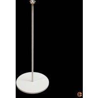 [NEUWERTIG] Dekolight Standfuß Serie Miram Tischlampe Tischleuchte Lampe Leuchte Grau Alu B-Ware von DEKOLIGHT