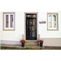 Haus Nummer Briefkasten Personalisiert Namensschild Mit - Ankerplatz Anker Versch. Farben Mit Hausnummer Wetterfest Straßenschild Maritim Haus Nummer Briefkasten Personalisiert Namensschild Mit - Ankerplatz Anker Versch. Farben Mit Hausnummer Wetterfest Straßenschild Maritim von DEKOONTOP