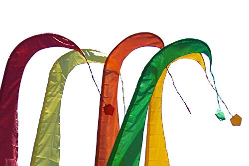 DEKOVALENZ - Rundbogen-Aufsatz KB100 für den GEBOGENEN Aufzug der Balifahne, Menge/Inhalt:10er-Pack von DEKOVALENZ