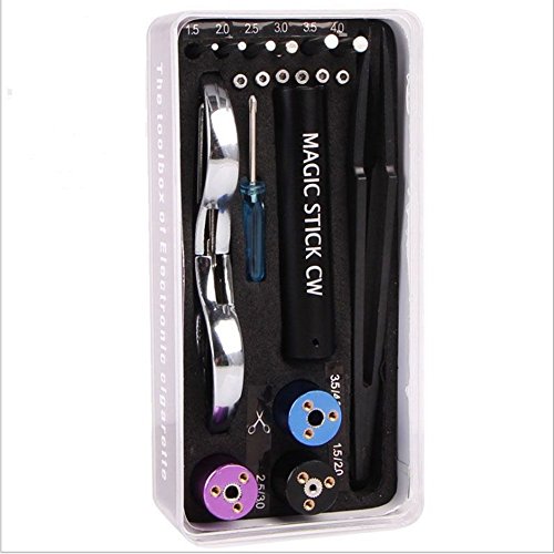 Bobbins DIY Tools Kit 6 in 1-Coil Jig DIY Draht Maker-Coil Wicklung Kit (schwarz) von DEKPRO