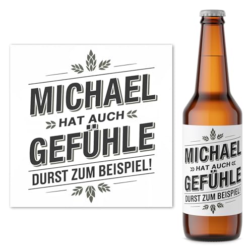 Bier Geschenk für Männer Bieretiketten personalisiert lustiges Geschenk Mann Vatertagsbier Männergeschenk Flaschenetikett Bierflasche Etiketten 2 Stück | 9x9 cm Bier Geschenk für Männer Bieretiketten personalisiert lustiges Geschenk Mann Vatertagsbier Männergeschenk Flaschenetikett Bierflasche Etiketten 2 Stück | 9x9 cm von DEL MÀ Unique & Personal