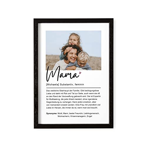 DEL MÀ Unique & Personal Mama Substantiv Bild Muttertagsgeschenk mit Foto personalisiertes Geschenk für Mama Definition Poster Geschenkidee zum Geburtstag DEL MÀ Unique & Personal Mama Substantiv Bild Muttertagsgeschenk mit Foto personalisiertes Geschenk für Mama Definition Poster Geschenkidee zum Geburtstag von DEL MÀ Unique & Personal
