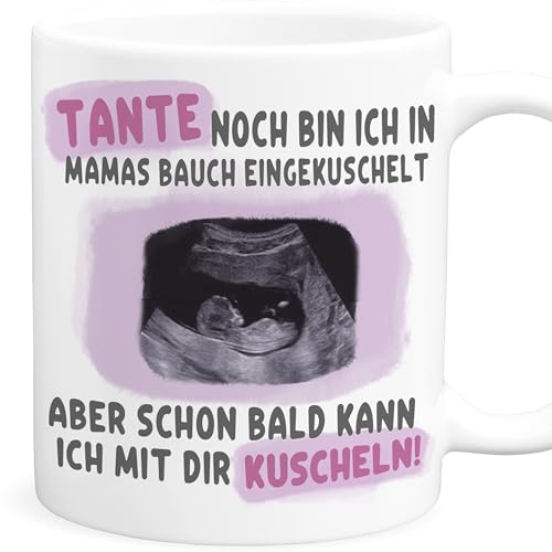 Tasse mit Ultraschallbild zum Schwangerschaft verkünden Du wirst Tante Überraschung personalisierte Fototasse mit eigenem Ultraschall Foto Geschenk Tasse mit Ultraschallbild zum Schwangerschaft verkünden Du wirst Tante Überraschung personalisierte Fototasse mit eigenem Ultraschall Foto Geschenk von DEL MÀ Unique & Personal