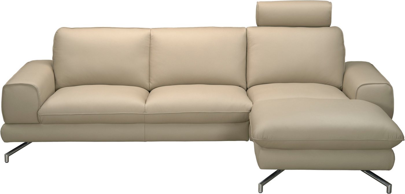 DELA Design Ecksofa Body L-Form, inklusive einer Kopfstütze von DELA Design