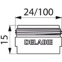 DELABIE M24/100 - 2er-Set Strahlregler mit einstellbarem Durchfluss - 922024.2P DELABIE M24/100 - 2er-Set Strahlregler mit einstellbarem Durchfluss - 922024.2P von DELABIE