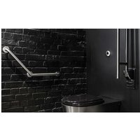 Delabie - Haltegriff 135° Eco Ø25 220x220 Edelstahl glänzend poliert - 550 von DELABIE
