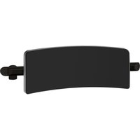 Delabie Rückenlehne Be-Line für WC Aluminium matt schwarz Delabie Rückenlehne Be-Line für WC Aluminium matt schwarz von DELABIE