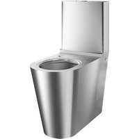 Delabie WC MONOBLOCO 700 PMR mit Spülkasten Edst. 1.4301 satiniert von DELABIE