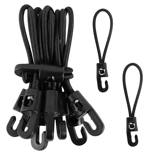 Spanngummi mit Haken 20 Stück Expander mit Haken Multifunktional Planenspanner 10cm Gummispanner mit Haken Spanngummi Kurz für Planen Zelt Net Camping von DELAESI