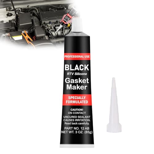 DELAIHUIL Dichtmasse Motor Schwarz,Auspuff Dichtmasse,Dichtmasse Motor,Hochtemperatur Silikon Motordichtmasse,HitzebestäNdiger Kleber,Kfz Dichtmasse,85g Hochtemperatur Silikon Bis +343°C DELAIHUIL Dichtmasse Motor Schwarz,Auspuff Dichtmasse,Dichtmasse Motor,Hochtemperatur Silikon Motordichtmasse,HitzebestäNdiger Kleber,Kfz Dichtmasse,85g Hochtemperatur Silikon Bis +343°C von DELAIHUIL