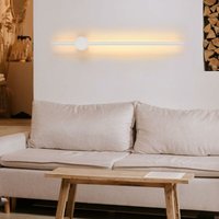 Delaveek - LED-Wandleuchte aus Aluminium (60 cm) - Warmweiß, 220V von DELAVEEK