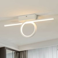 Delaveek - led Wandleuchte Moderne Wandlampe Warmweiß 3000K Für Schlafzimmer, Wohnzimmer, Flur, Diele Weiß von DELAVEEK