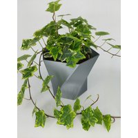 Design-Vase-Hexagon Blumenvase/Behälter Modern Deko Made in Germany von DELCHMANN