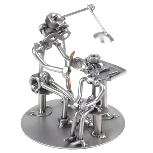 metalman24 Schraubenmännchen Arzt DOKTOR HNO - Handarbeit Geschenkidee Metallfigur Metallmännchen Stahlfigur Schraubenmännle - Deko für Büro & Zuhause metalman24 Schraubenmännchen Arzt DOKTOR HNO - Handarbeit Geschenkidee Metallfigur Metallmännchen Stahlfigur Schraubenmännle - Deko für Büro & Zuhause von metalman24