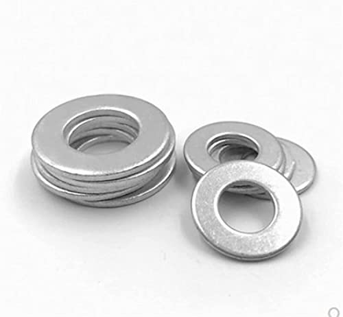 Metallscheiben, Aluminium-Kotflügelscheibe, M4, M5, M6, M7, M8, M9, M10, M11 bis M22, flache Unterlegscheibe aus Aluminium, Ringdichtung, Ölablassschraube, Öldichtungsbeschläge, Unterlegscheibe, Dicke von DELICK