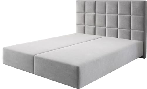 Boxspringgestell Dream-Fine Mikrofaser Grau 160x200 cm Boxspringgestell Dream-Fine Mikrofaser Grau 160x200 cm von DELIFE