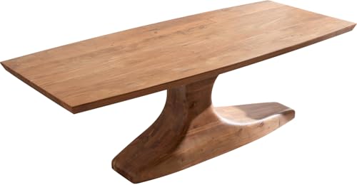 DELIFE Esszimmertisch Jalta Akazie Natur 220x95 cm massiv Esstisch DELIFE Esszimmertisch Jalta Akazie Natur 220x95 cm massiv Esstisch von DELIFE