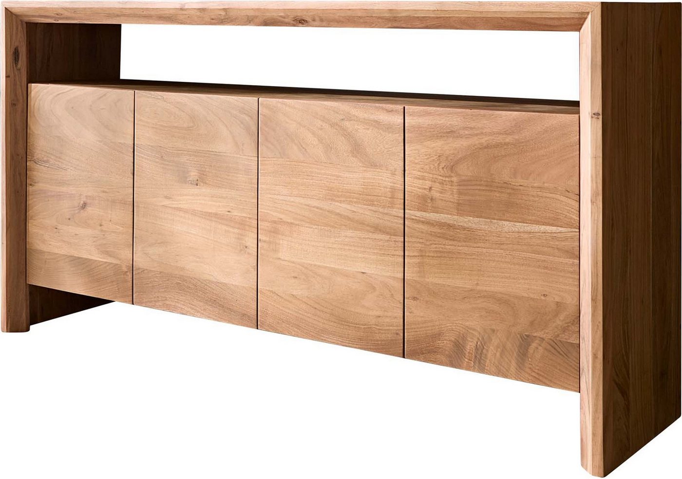 DELIFE Garderoben-Set Assuan, Akazie Natur 175 cm 4 Türen 1 Fach Sideboard DELIFE Garderoben-Set Assuan, Akazie Natur 175 cm 4 Türen 1 Fach Sideboard von DELIFE