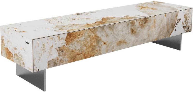 DELIFE Lowboard Cuor, Keramik Minas Melange Weiß-Beige 150 cm 1 Klappe 1 Schubfach Fuß Schwe DELIFE Lowboard Cuor, Keramik Minas Melange Weiß-Beige 150 cm 1 Klappe 1 Schubfach Fuß Schwe von DELIFE