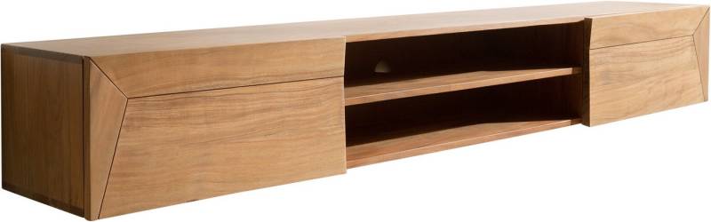 DELIFE Lowboard Kayu, Akazie Natur 200 cm 2 Türen schwebend Lowboard DELIFE Lowboard Kayu, Akazie Natur 200 cm 2 Türen schwebend Lowboard von DELIFE