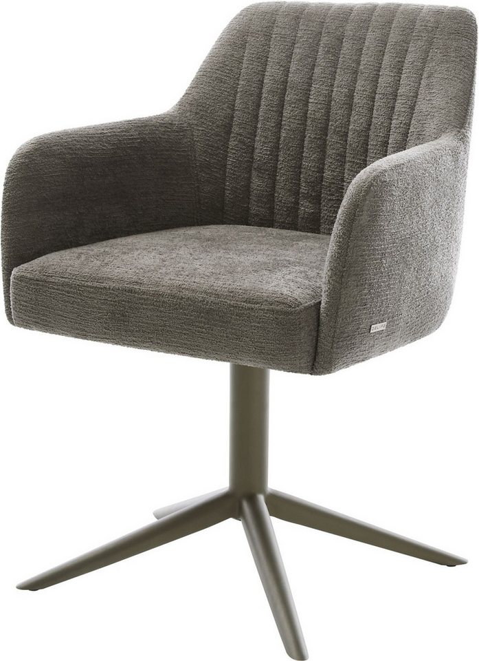 DELIFE Polsterstuhl Greg-Flex, Fußkreuz Effektfinish Titan Bouclé Soft Schlamm 360° drehbar Wippfunkt DELIFE Polsterstuhl Greg-Flex, Fußkreuz Effektfinish Titan Bouclé Soft Schlamm 360° drehbar Wippfunkt von DELIFE